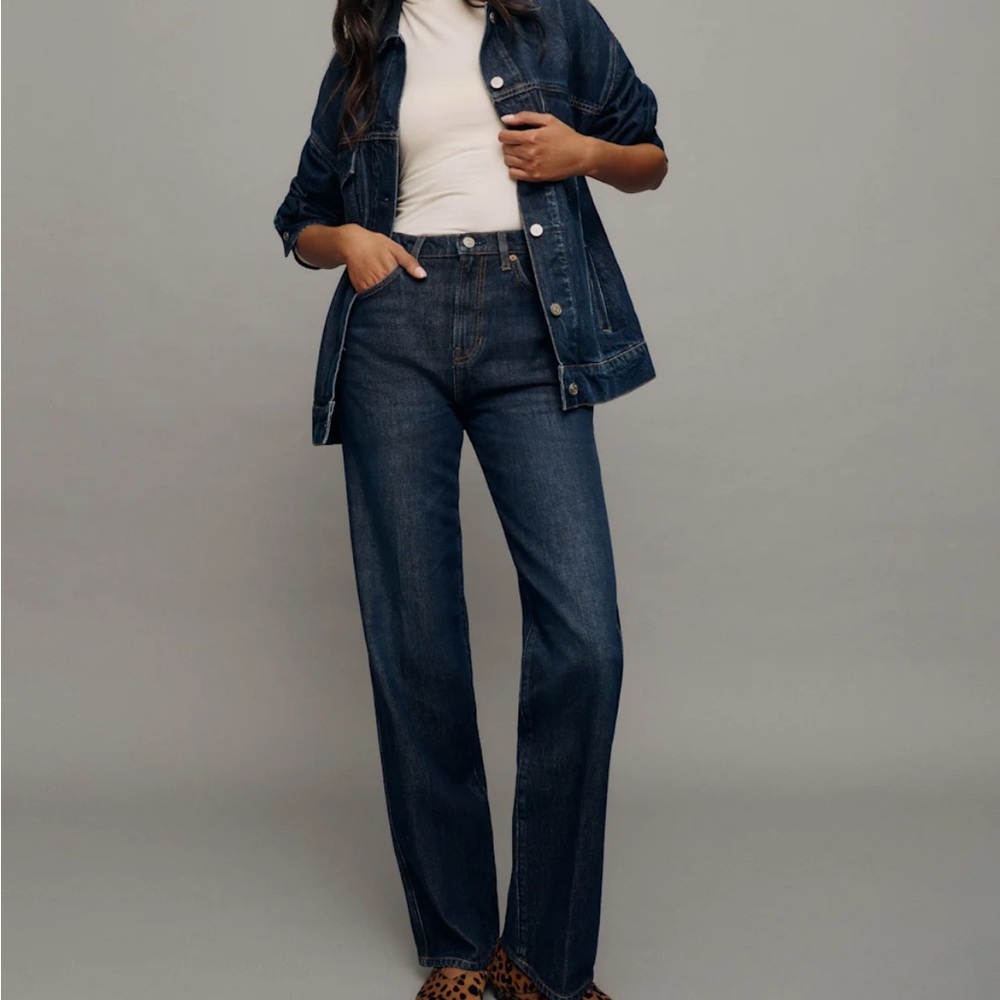 Classic Blue Reformation Denim Jeans